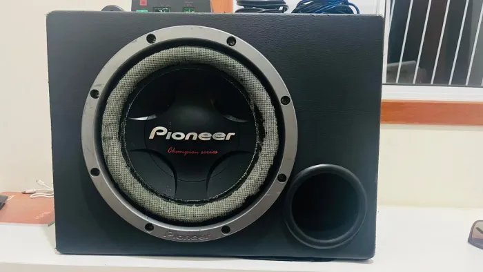 Subwoofer Pioneer cara preta 400rms + JBL 400Wrms