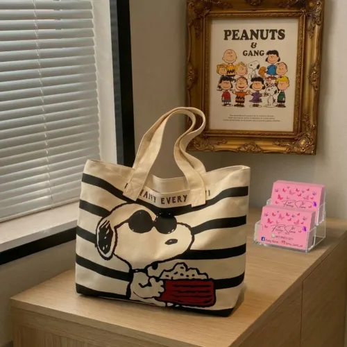 Bolsa Tote Feminina do Snoopy Coleção Exclusiva Peanuts