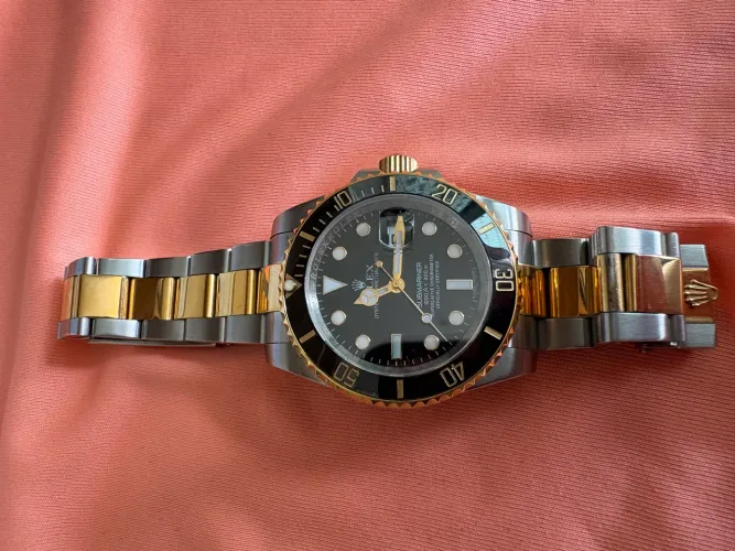 Relógio Rolex submariner base ETA, vidro safira, sem detalhes! Linha premium,