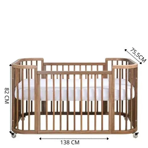 Berço Evolutivo Sleep 3 em 1 em Madeira Maciça