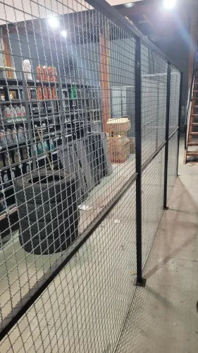 Estrutura de tela galvanizado com metalon