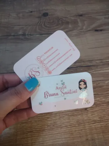 5000 cartões de visitas frente e verso couche 250 gramas