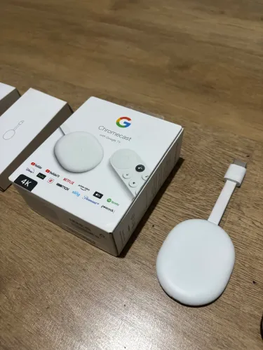 Chromecast 4k nunca usado