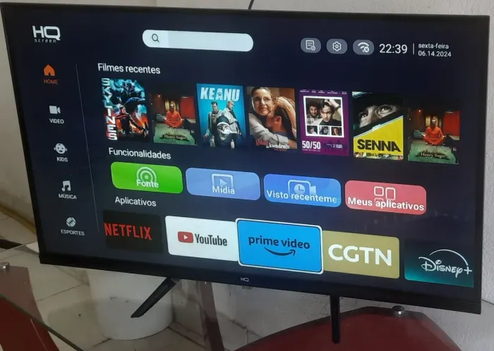 MONITOR SMART HQ ANDROID 32 POLEGADAS 