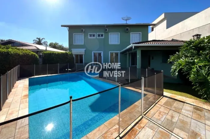 Casa com 4 suítes e piscina no Residencial dos Lagos, Itupeva.