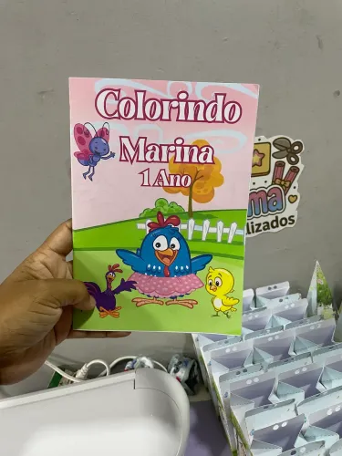 Livrinho de colorir