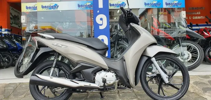 Honda Biz 125i 2024 flex Prata