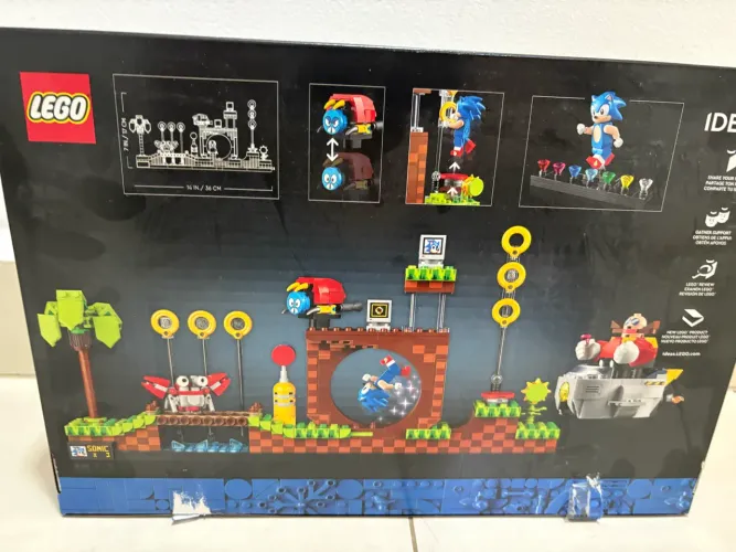 Lego sonic ideas 21331 original novo lacrado