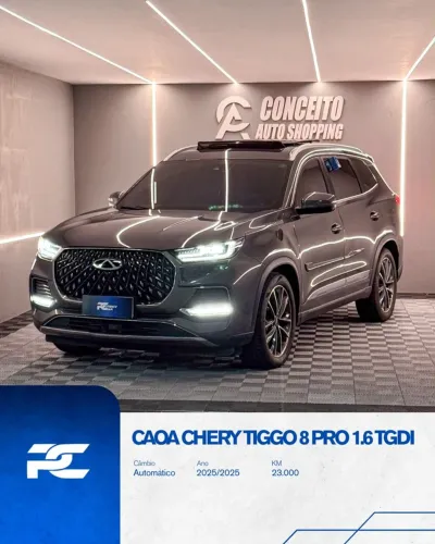 Chery Tiggo 8 Pro 1.6 Tgdi Aut. 2025
