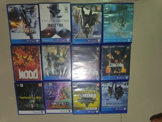 Vende-se jogos PS4 PS5 ou troco por jogos do meu interesse