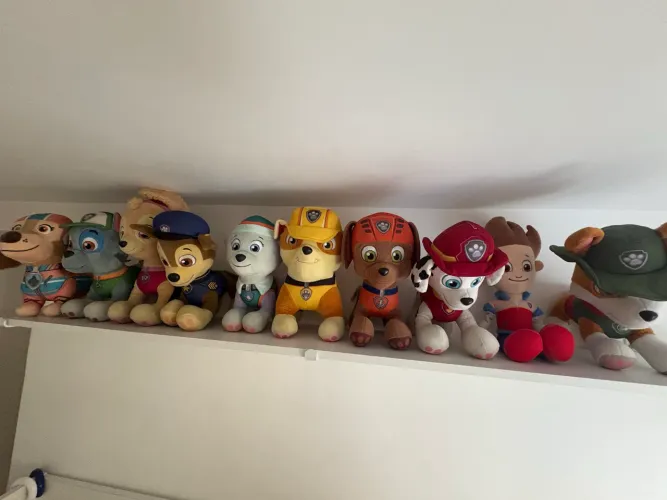 Coleção Completa Patrulha Canina - 10 Pelúcias (Lote ou Individual)
