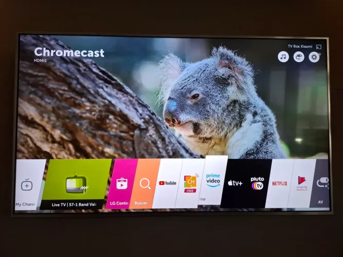 TV Smart LG 4K de 55 polegadas