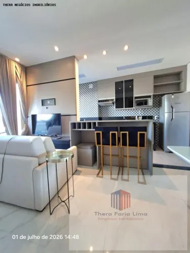 Apartamento para Locação em São Paulo, Pinheiros, 1 dormitório, 1 suíte, 2 banheiros, 1 va