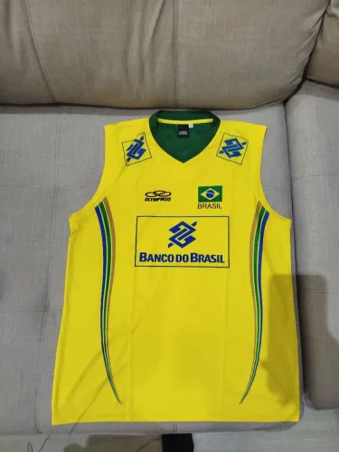 Regata Masculina Seleção Brasileira Vôlei - Tamanho G