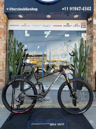 SOUL VULCANO CARBONO 2024 - 19 - SRAM GX T TYPE AXS 12V - SUSPENSÃO FOX KASHIMA 34 - NF