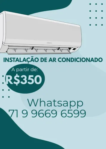 Instalação de ar condicionado
