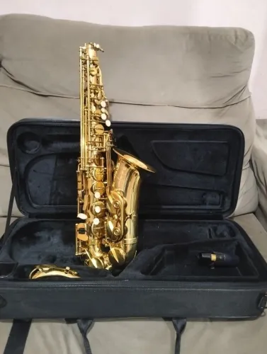 SAX HOFMA- em bom estado- acompanha estojo