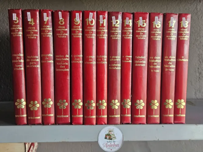 Livros Monteiro Lobato