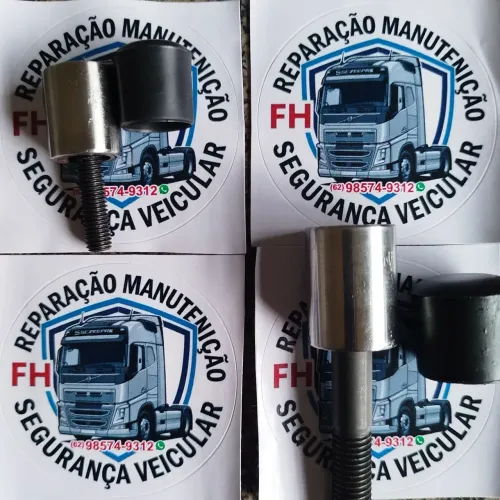 Trava antifurto para módulos de caminhão 