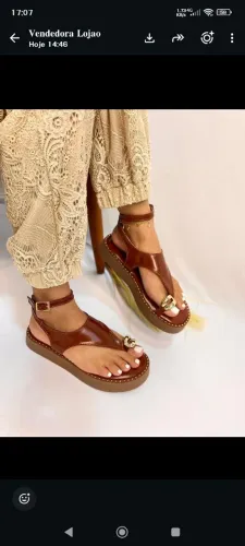 SANDALIA LUXO!!!