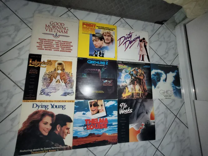 Discos de vinil trilha sonora