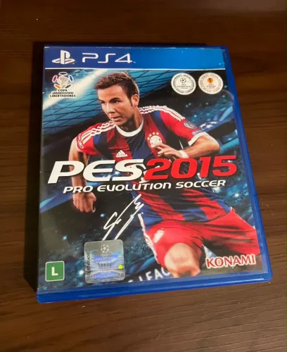 Jogo PES 2015 - PS4 Mídia Física Original