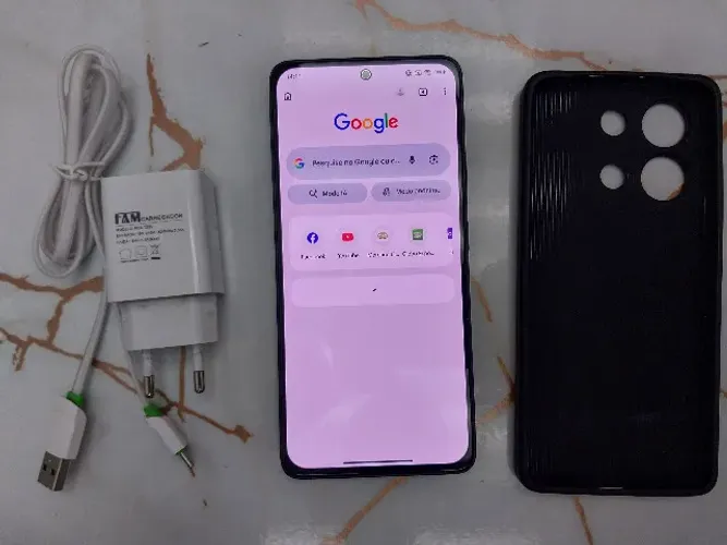 Smartphone Celular Xiaomi Redmi Note 13 tela AMOLED 6,67" 256gb com 8GB Ram capa, pelicula