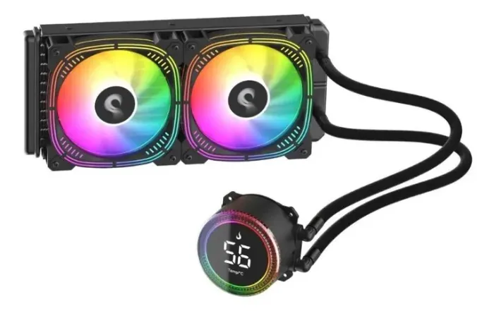 Watercooler Rise Mode Aura Ice Black RGB 240mm