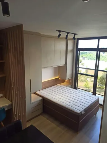 Studio Completo para Locação | Vista para o Parque Barigui | Eco Smart Mossunguê