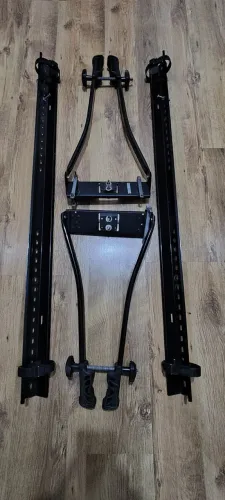 Torrando:02 Unidades Rack de teto para bicicleta transbike Long Life 