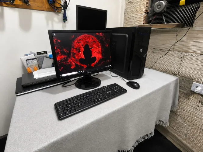 Computador completo DDR4 com SSD, Windows 10 pro e Office ativados, Pronto pra uso.