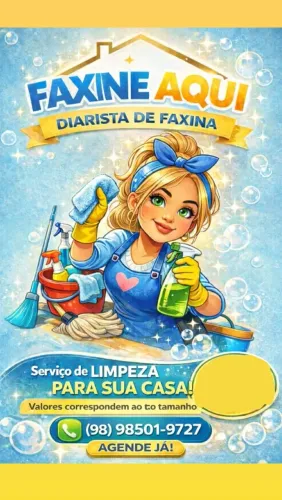 Trabalho como Diarista.