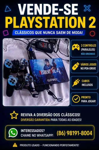 Vende-Se Playstation 2