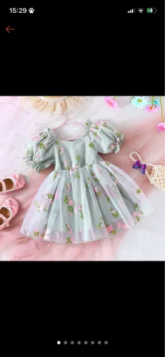 Vestido luxo infantil 