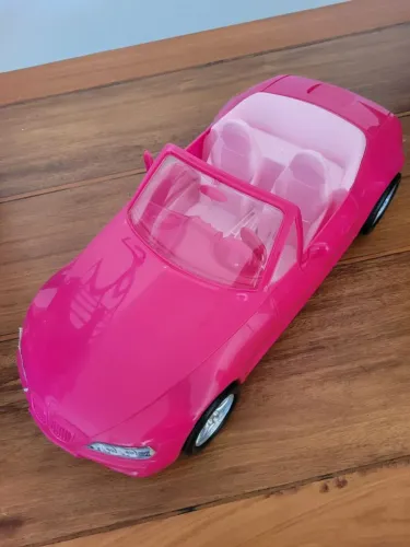 Kit de Brinquedos Infantis - Cozinha Completa, Carrinho Baby Alive e Carro Rosa