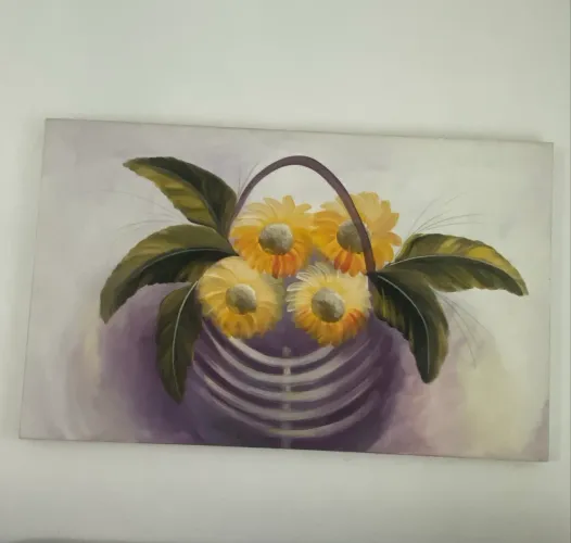 Tela pintada a mão 