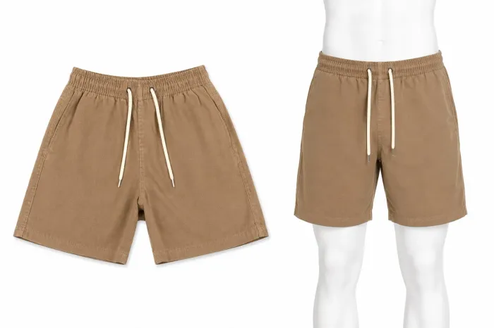 Short mauricinho marrom - tamanho M