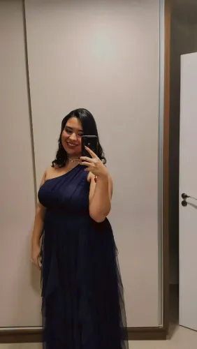 Vestido social para festa e casamento