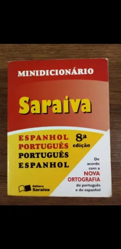 Minidicionário Saraiva: espanhol-português e português-espanhol