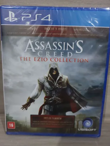 Assassins Creed The Ezio Collection - PS4 - Mídia física lacrado