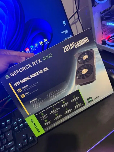 Placa de vídeo Rtx 4060 8gb Oc TWIN EDGE