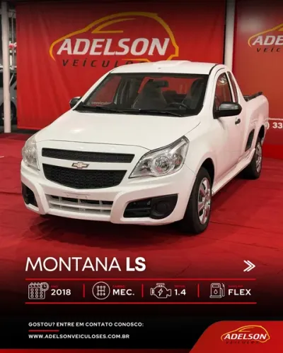 Chevrolet Montana LS 1.4 Econoflex 8V 2P 2018
