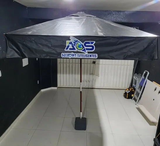 Sombreiro ja com peso 2x2mt