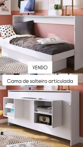 CAMA SOLTEIRO ARTICULADA