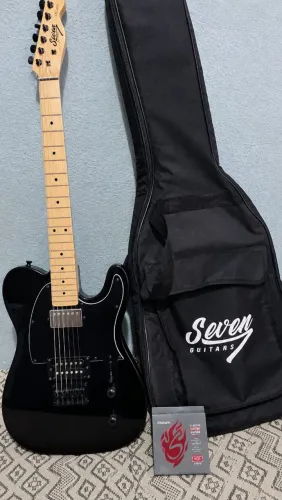 Guitarra telecaster modificada, cordas com 1 mês de uso e Guitarra em ótimo estado