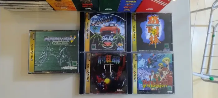 LOTE DE JOGOS DE SEGA SATURN
