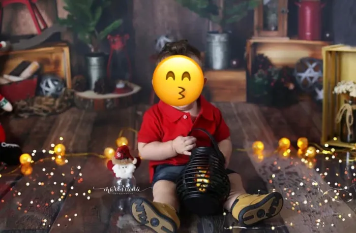 Fundo infinito Natal para fotografia