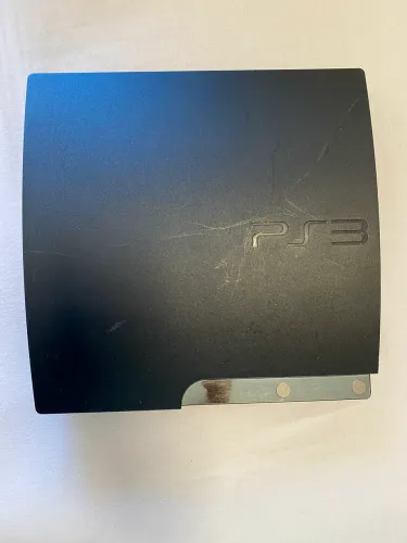Playstation 3 Ps3 Slim Hd 160 gb Cor Charcoal Black c/ 03 contr. e 16 jogos FÍSICOS.