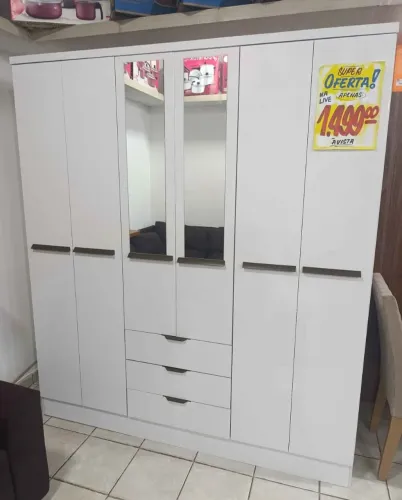 Promoção! Guarda roupa casal R$1.499,00
