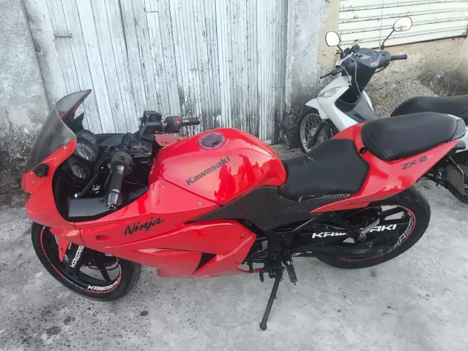 Kawasaki ninja Toda em dia